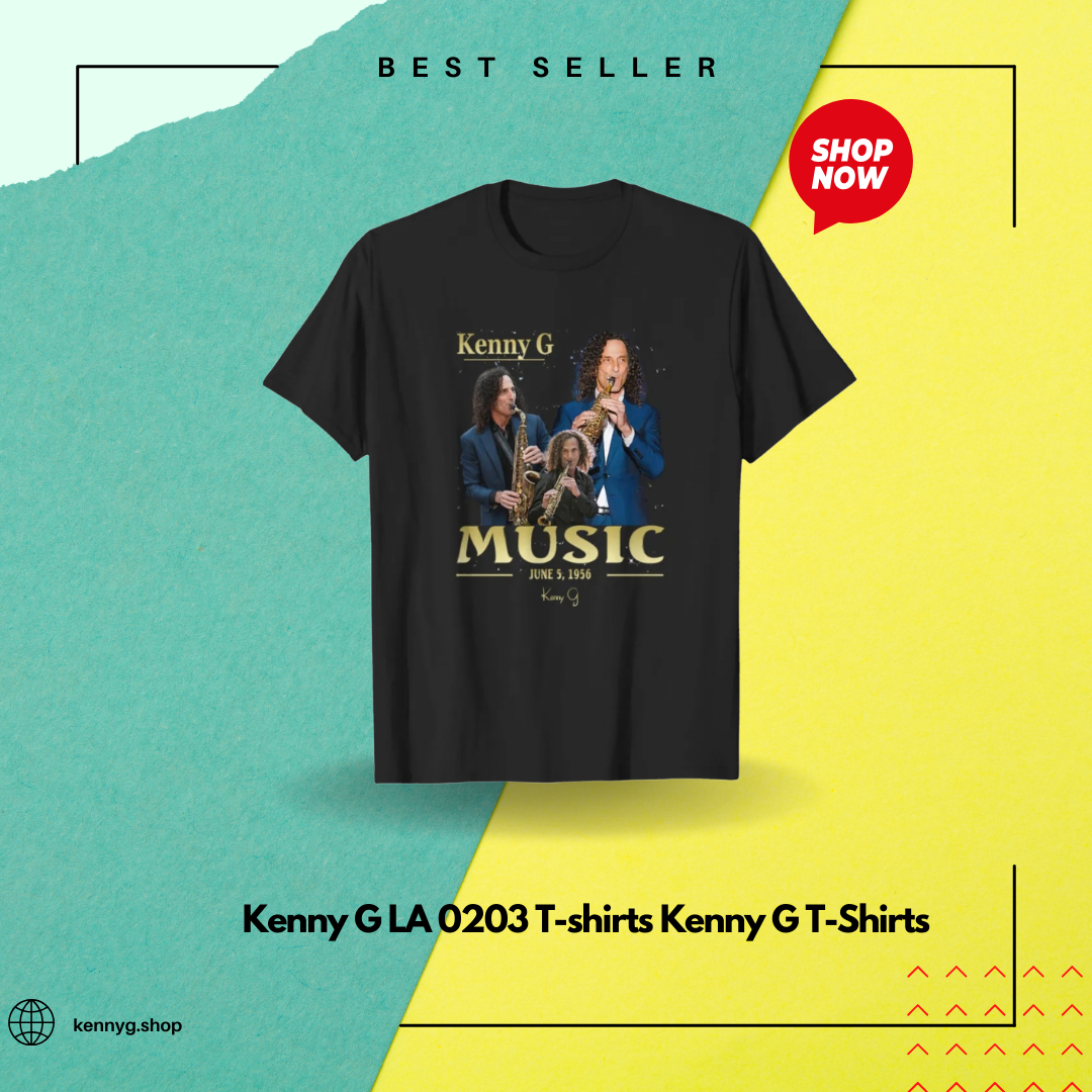 Kenny G Shop ⚡️ Officially Licensed Kenny G Merch Store